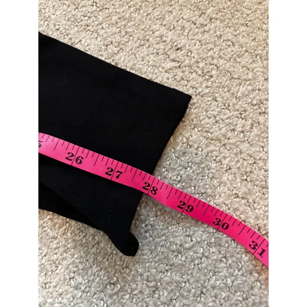 Francie Hargrove Slim Stretch Pants Size M Black Professional Office Minimalist‎ - Image 5