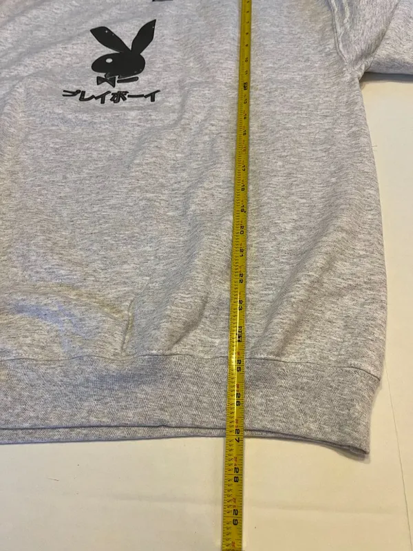 Playboy‎ Sz L Pullover Ace of Club Crewneck Sweatshirt Limited Edition Japanese - Image 8