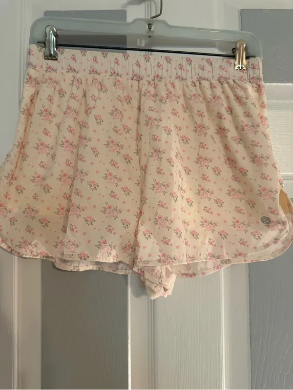 Altar’d State Athletic Floral Shorts - Image 2