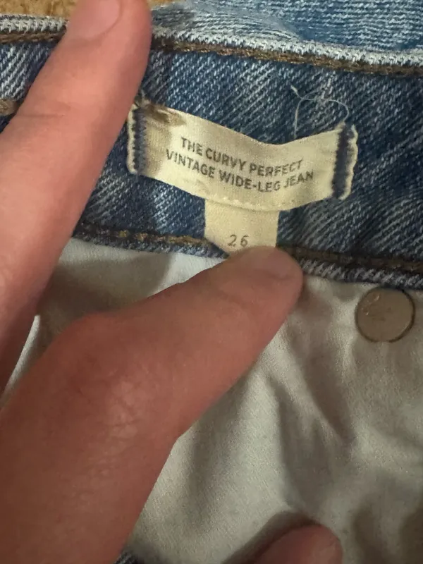 Madewell curvy perfect vintage wide leg jeans - Image 2
