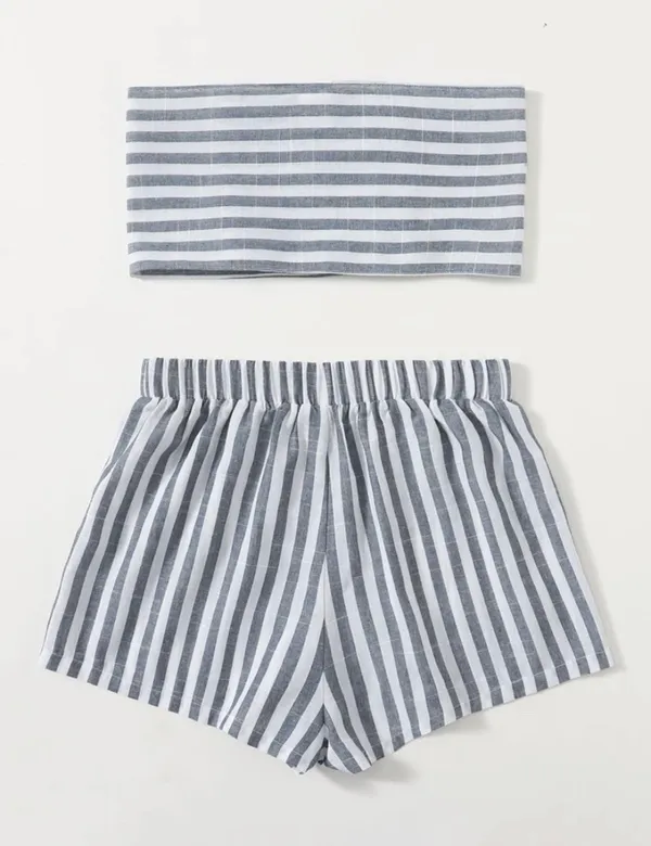Crop top And shorts Set Multi Size M - Image 4