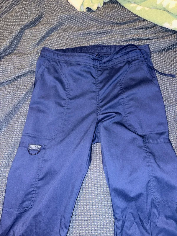 Cherokee Scrub Pants Women’s Navy - Image 2