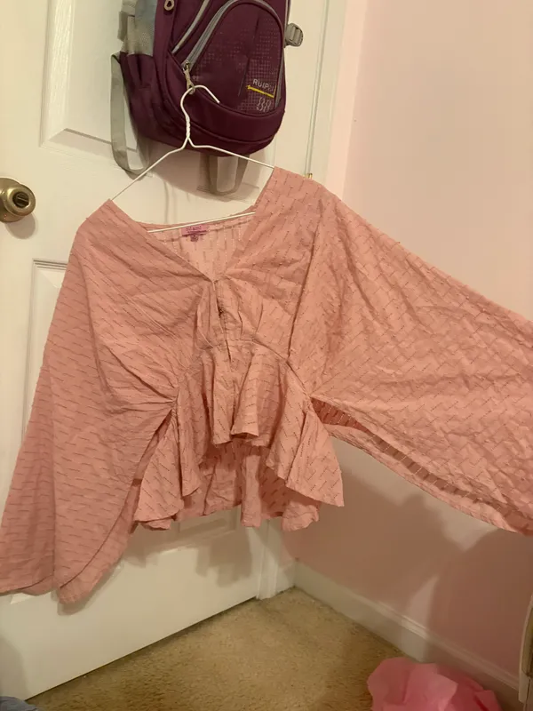 Pink Rose Blouse - Image 2