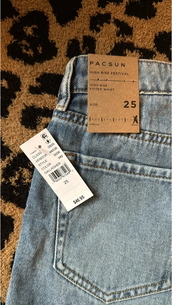 PacSun Shorts High-Rise Festival SZ 25 - Image 3