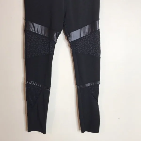 BSP‎ Ladies black athletic workout leggings size large - Image 3
