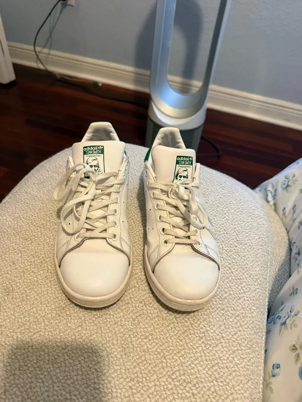 Adidas Stan Smith Sneakers White with Green - Image 2