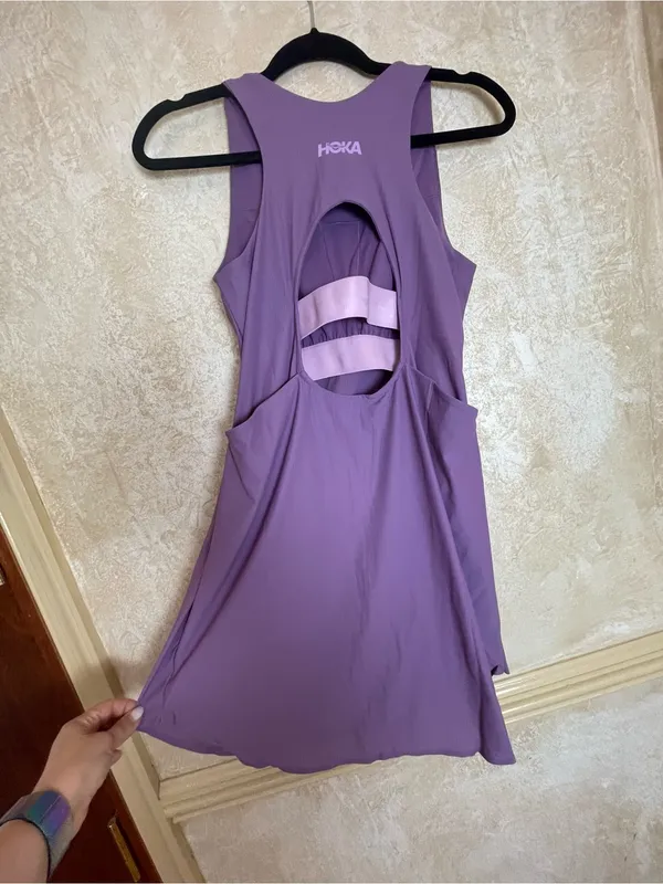 Hoka Women’s Mizi Outdoor Athletic Active Sports Dress Purple Sz Medium Gorpcore - Image 4