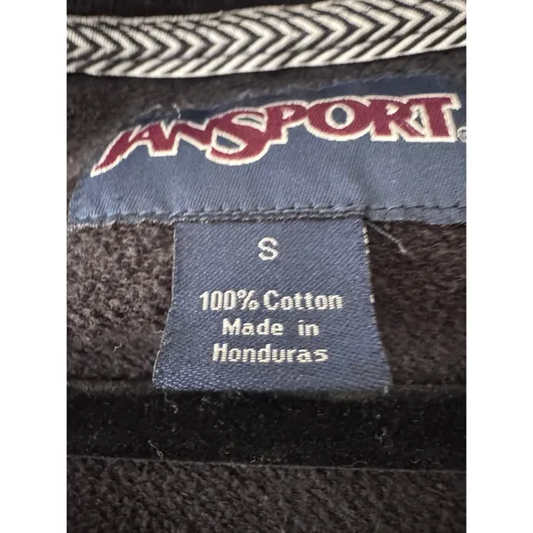 Jansport Vintage quarter‎ zip womens size small - Image 2