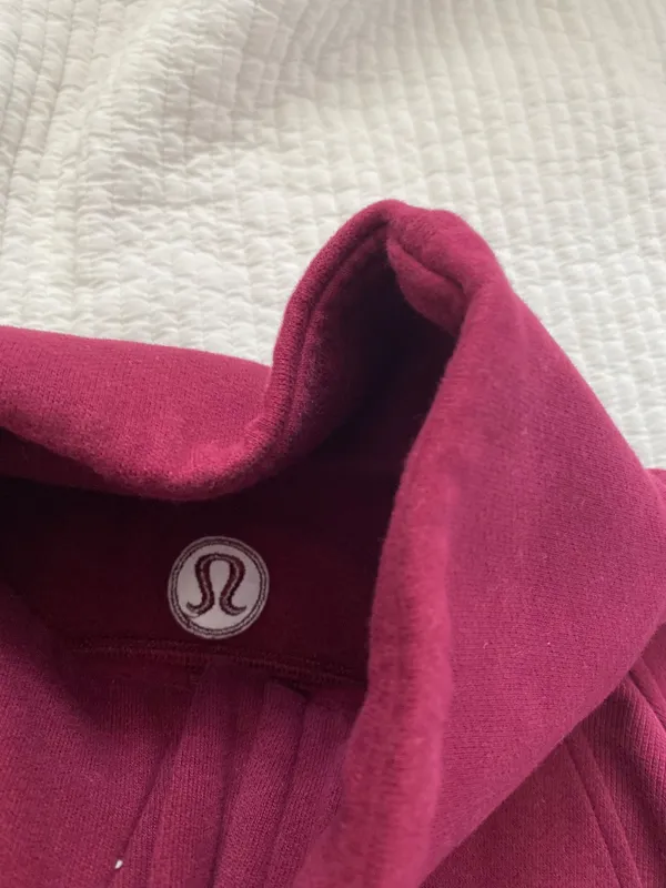 Lululemon maroon half zip scuba - Image 6