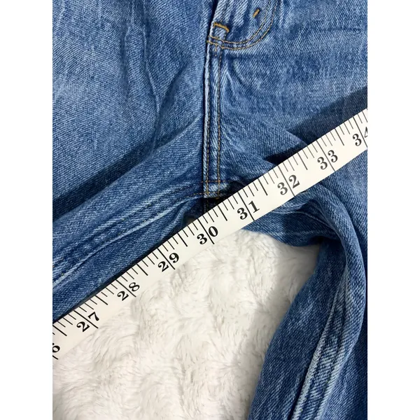 Abercrombie & Fitch Blue Curve Love The 90s Straight Ultra High Rise Jeans 27 - Image 8