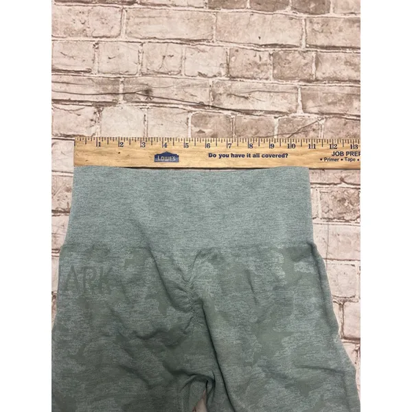 Gymshark Camo Seamless Leggings Sage‎ Green Size X Small Compression Adapt - Image 7
