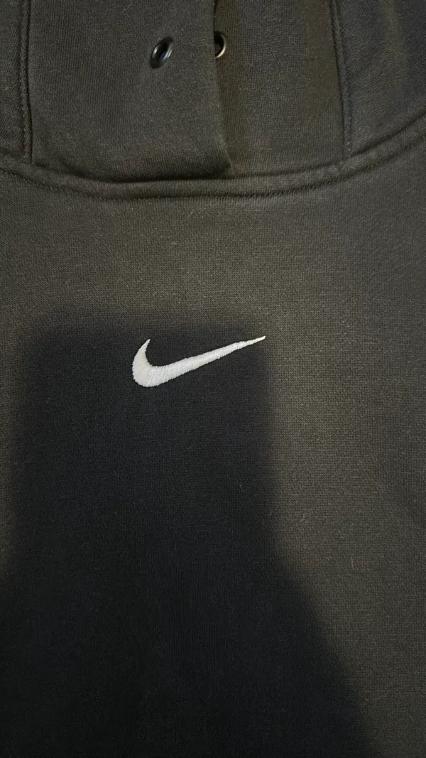 Nike Sweatshirt Hoodie Black - Image 2