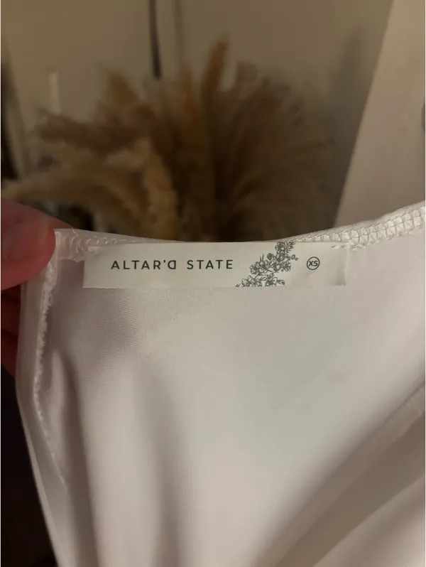 White Altar'd state Dress - Image 3