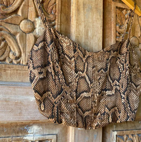 Snake Print Corset - Image 2