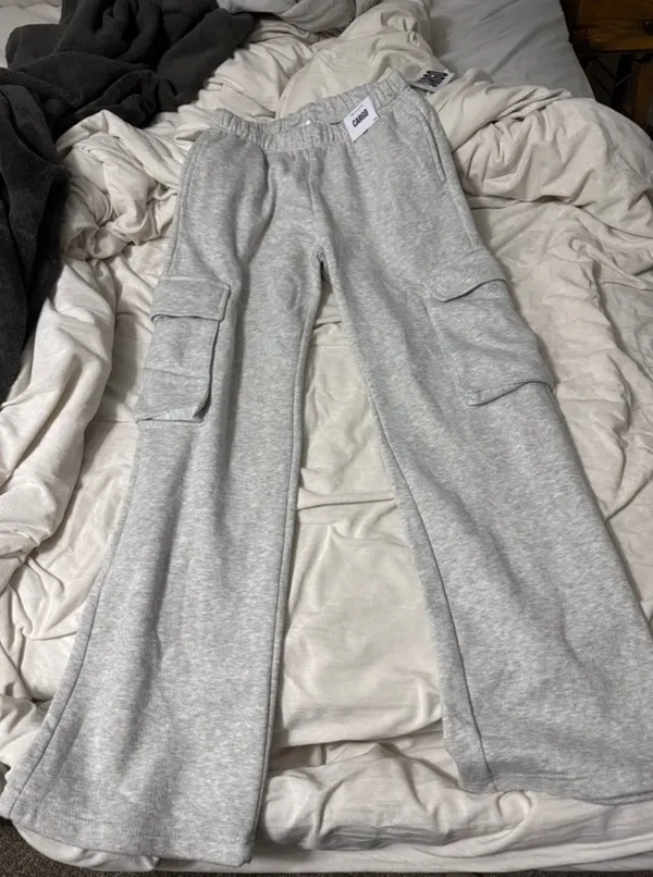 NWTS SWS Athletic UltraFleece Cargo Sweatpants Color Spring Grey Mix - Image 5