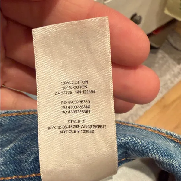 Aritzia Denim‎ Forum The '90s Tailored Hi-Rise Wide Jean 27 - Image 7