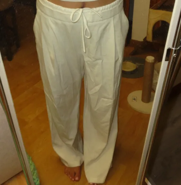 ZARA White Pants - Image 3