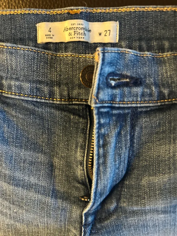 Abercrombie Jean Shorts Low-Rise - Image 3
