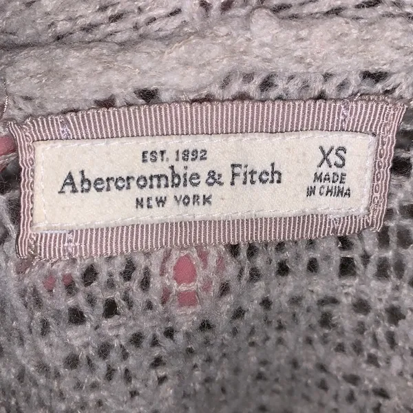 Abercrombie & Fitch light tan cardigan sweater - Image 6