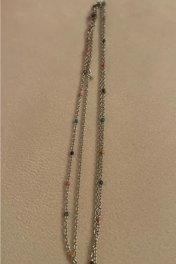 Cactus necklace Silver - Image 3