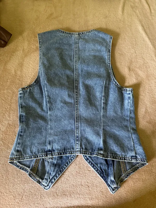 Shein Denim Halter Top - Image 3