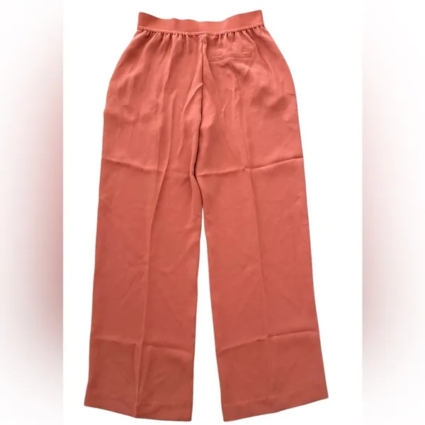 NEW SPANX Carefree Crepe Trouser Straight Wide Leg Sedona Size Medium Petite - Image 8