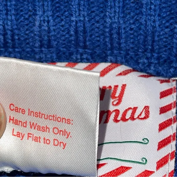 Unbranded ugly sweater Blue Size XL - Image 7