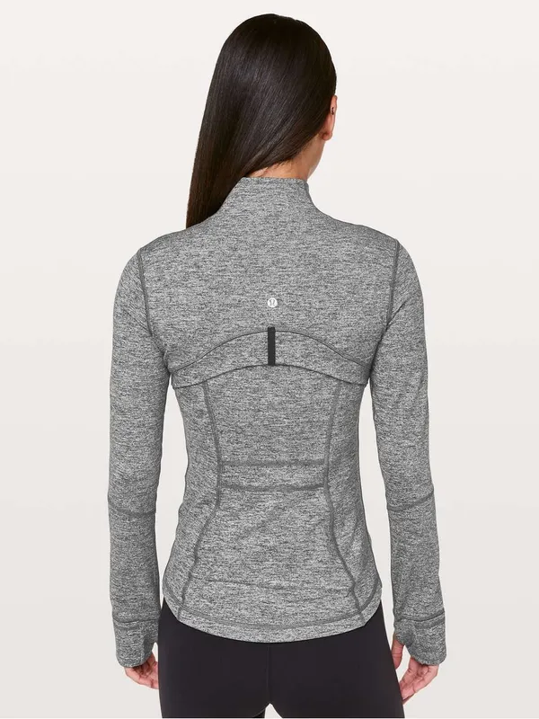 Lululemon Define Jacket Heathered Black Luon Size 4 - Image 2
