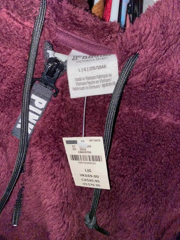 PINK Victoria’s Secret Sherpa - Image 2