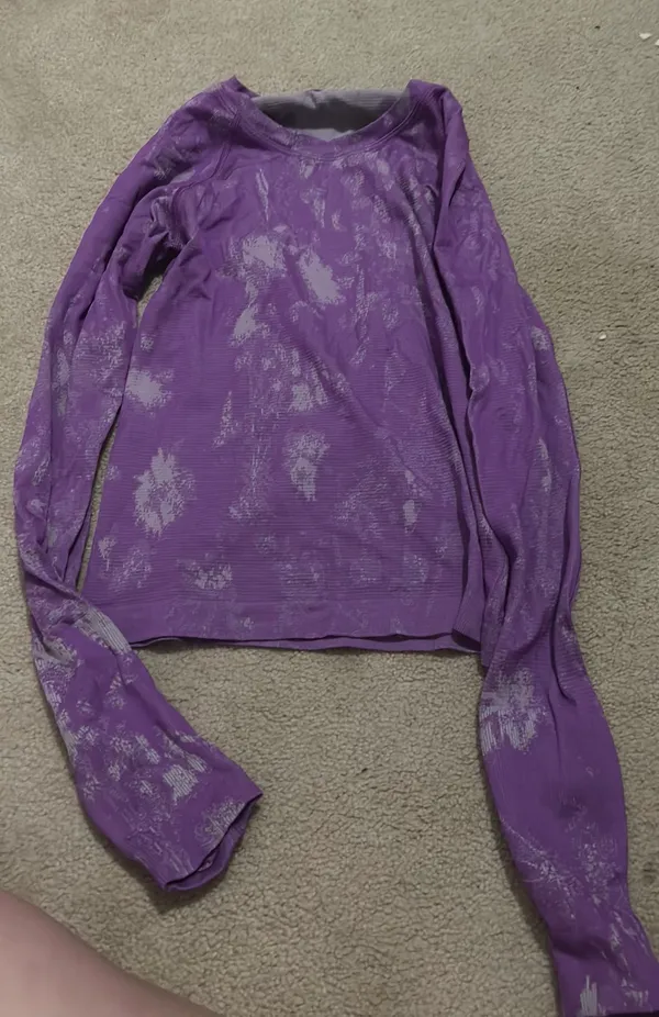 Lululemon Purple Long Sleeve Swiftly Tech - Image 4