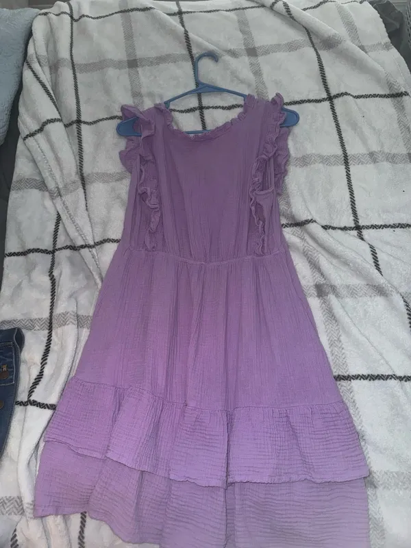 Purple dress Size M - Image 2