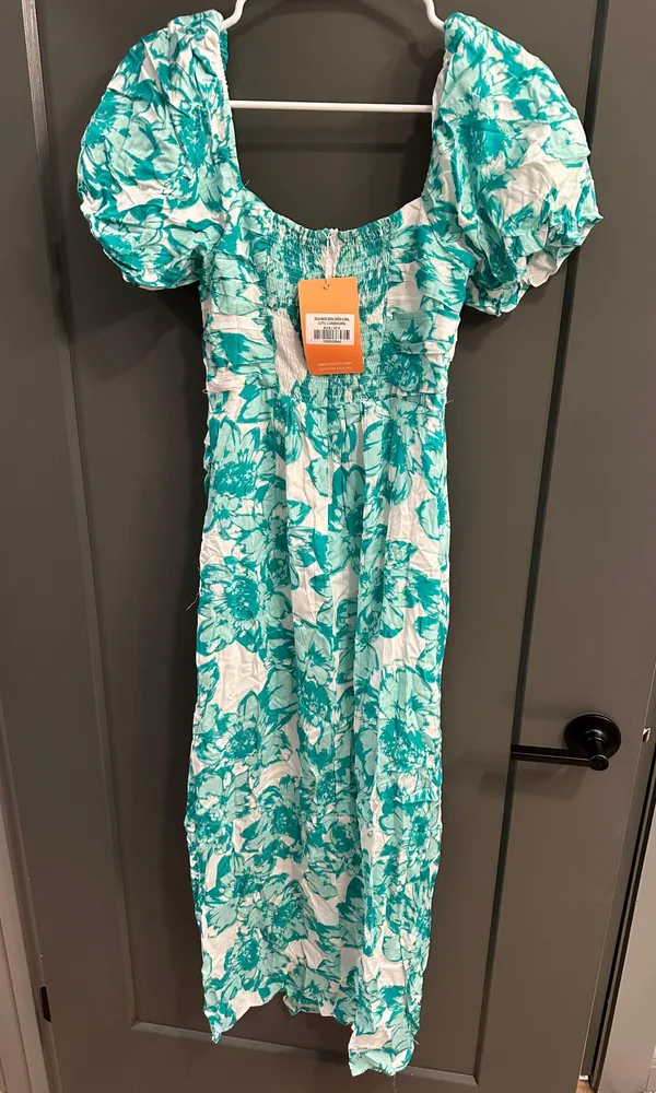 ThatsSoFetch Floral Midi Dress - Image 2