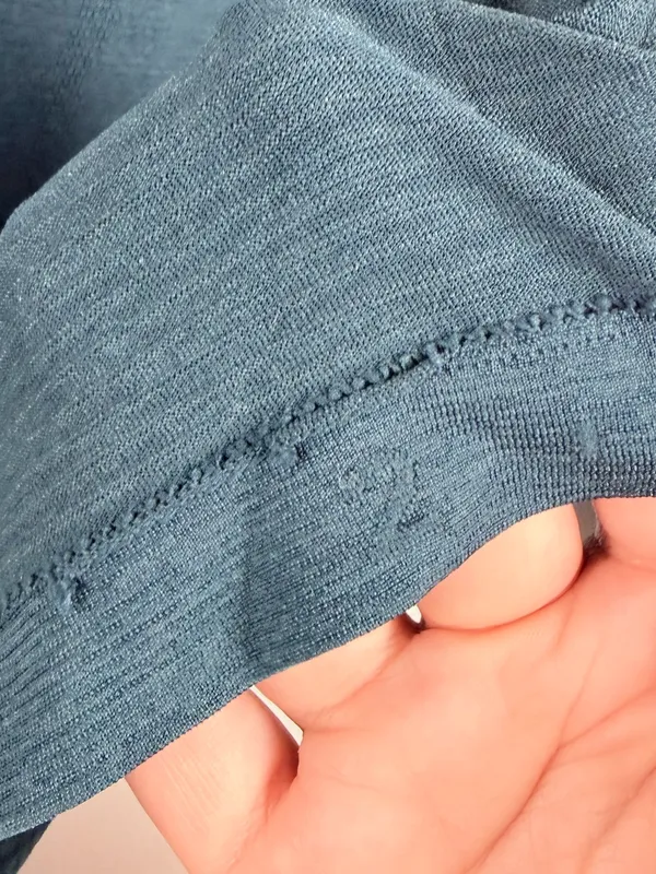 Lululemon Swiftly Relaxed Long-Sleeve Shirt in blue green size 2 - Image 3