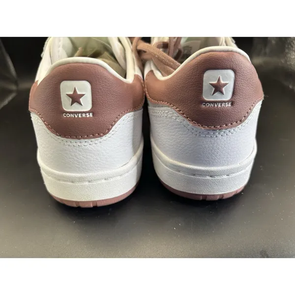 Converse CONS Mens Shoes Sz 7.5 White Saddle Fastbreak Pro Ox Leather A11095C - Image 9