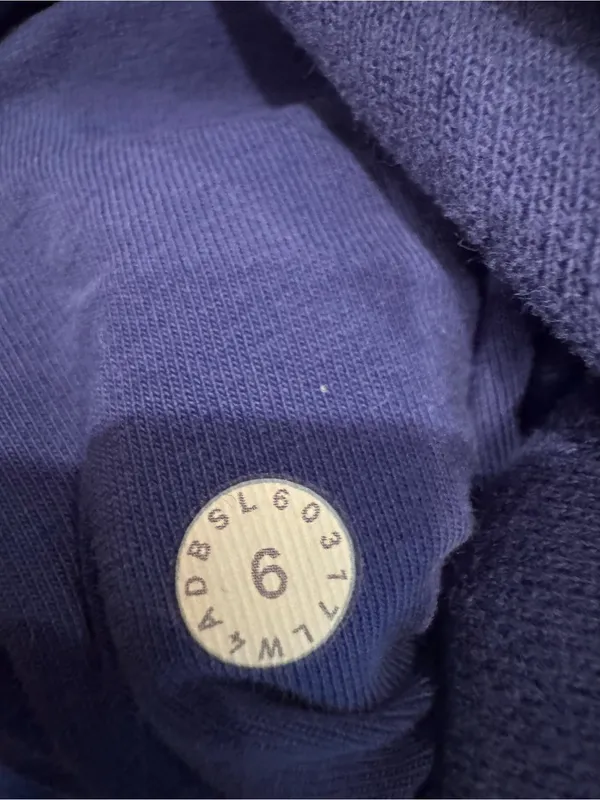Lululemon Scuba Full-Zip Hoodie Classic Fit - True Navy Blue (Size 6) - Image 6