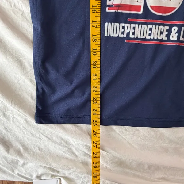 Women's Medium 250 Anniversary Patriot Navy Tee #260302 - Image 4
