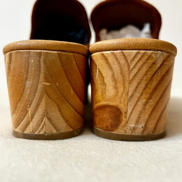 Dolce Vita Closen Slip-On Studded Clog Cognac Suede Size 7.5 - Image 8