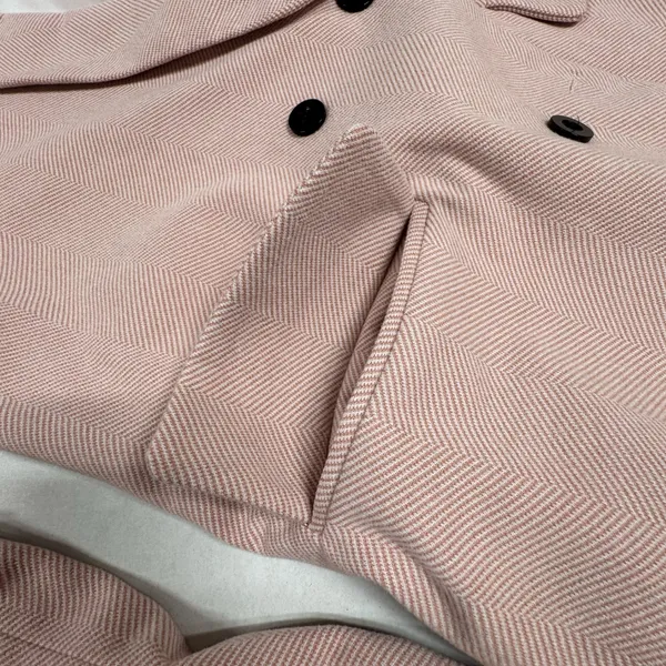 Light Pink double-breasted‎ blazer - Size M - NEW With Tags. - Image 11