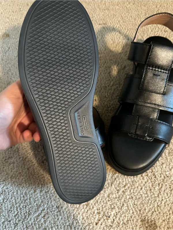 NWOT Cole Haan Grandpro Rally Fisherman Sandal black 7.5 - Image 4
