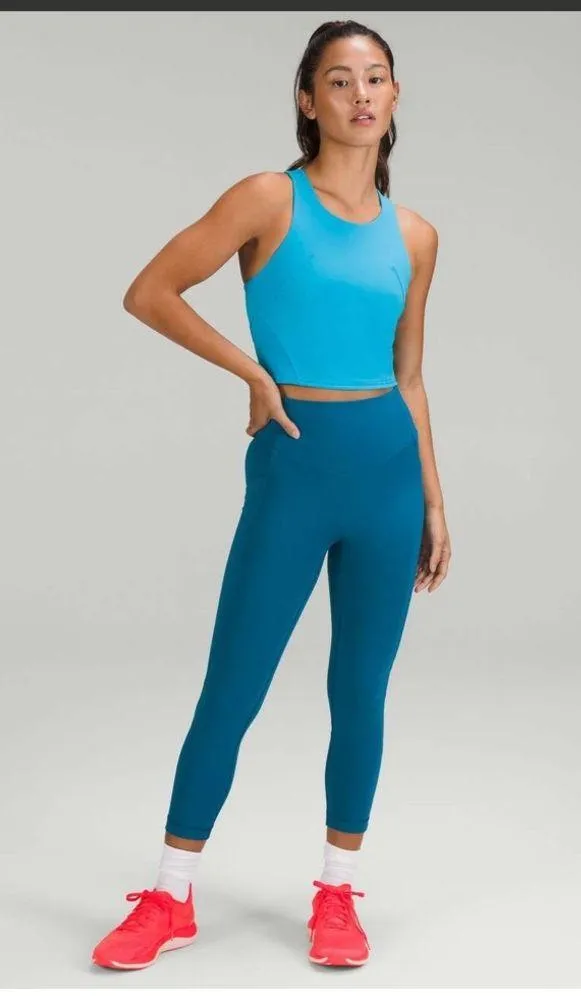 Lululemon Invigorate Training Tank Top Turquoise Tide Size 0 - Image 3