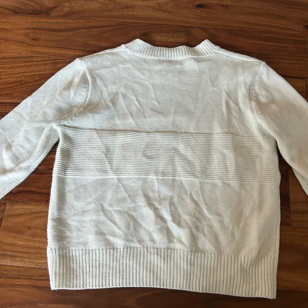 Beginning Boutique Cream Sweater Short Set - Image 7
