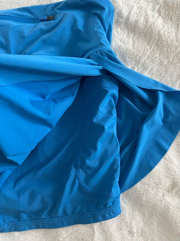 Blue Flowy Athletic Shorts Size XXS - Image 3