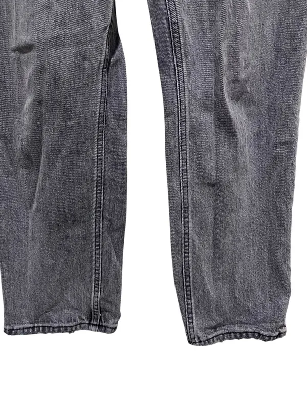 Abercrombie And Fitch 90s Straight Ultra High Rise Gray Jeans Women Size 25S - Image 2