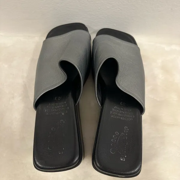 Spring Step Italian Silver Wedge 90s Y2K style platform dress casual Sandals! - Image 6