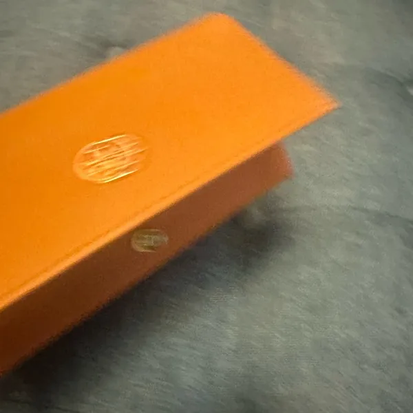 Tory Burch soft sunglasses case orange - Image 6
