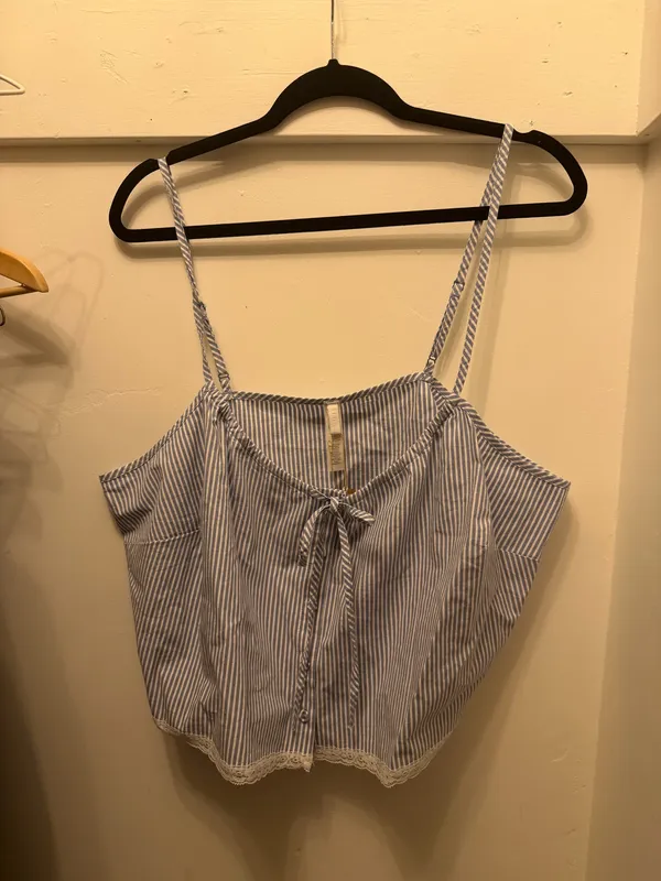 Skims cotton poplin sleep cami sz X-Large - Image 3