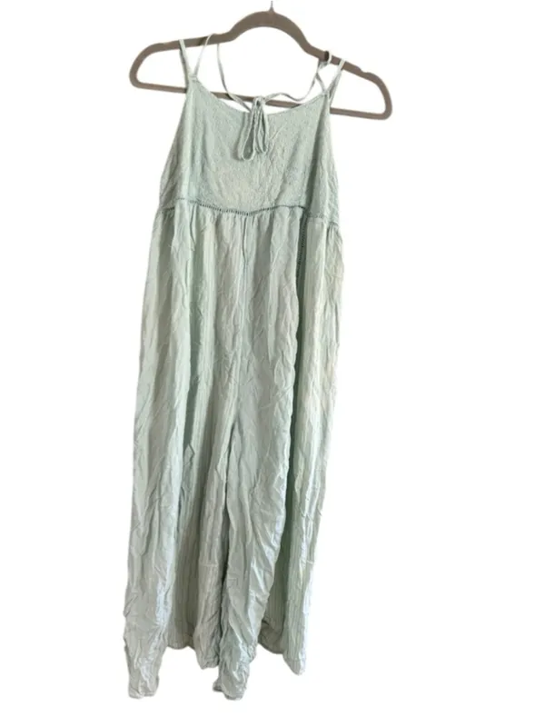 Women's Lilka Light Green Sleeveless Jumpsuit S - Image 14