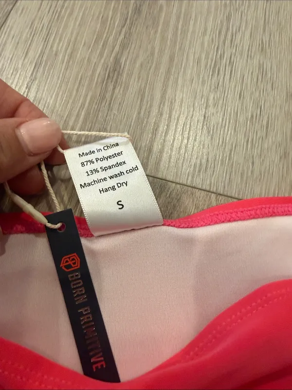 BNWT Born Primitive Hot Pink Marina Bikini Size Small S - Image 6