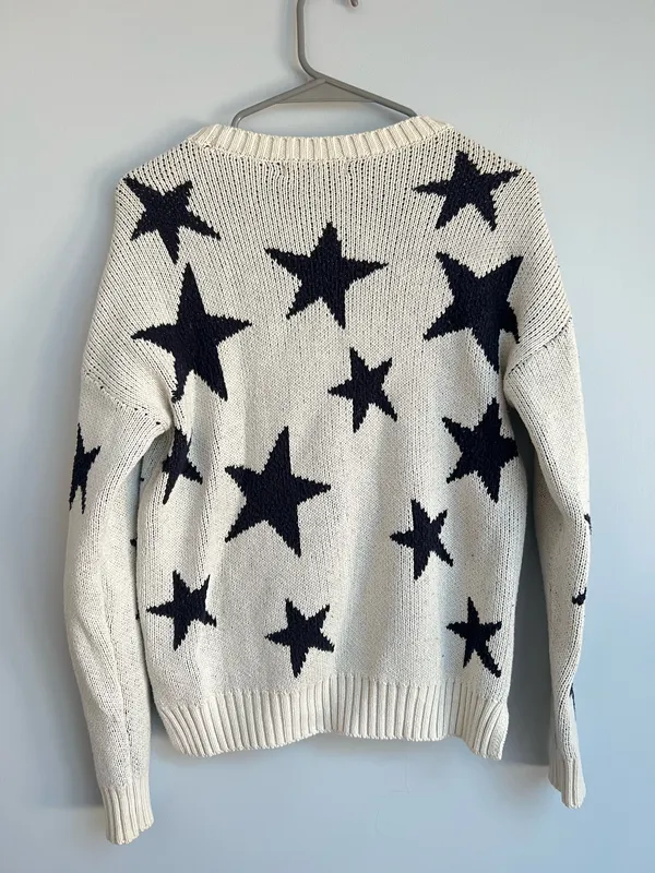 Marled Reunited Star Sweater - Image 3