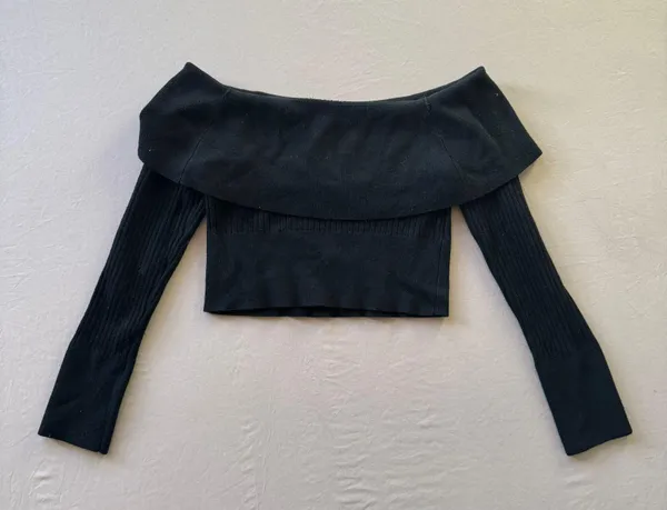 Wild Fable Off the Shoulder Sweater Top - Image 3